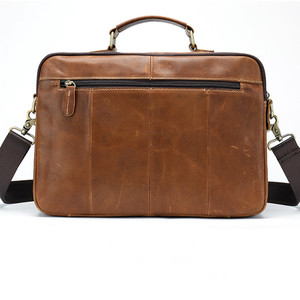 19SG-8156M de cuero genuino bolsos de hombro Multi función abogados maletín - Product Image 4
