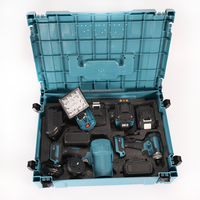 Ensemble d'outils électriques sans fil au lithium multi-usages, pack complet d'outils électriques pour la construction et l'atelier