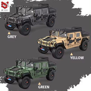 1/10 2,4G 4WD <span class=keywords><strong>Hummer</strong></span> H1 Pickup SUV Control remoto eléctrico <span class=keywords><strong>RC</strong></span> coche de juguete para niños (versión de perfil alto) - Product Image 2