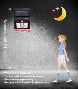 Droppshipping الشمسية مصباح ليد مصباح PIR محس حركة أضواء الجدار الشمعدان للماء حديقة الطاقة الشمسية مصباح الشارع في الهواء الطلق الإضاءة - Product Image 3