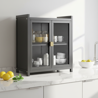Étagère de rangement pour armoire de cuisine, en métal, multifonctionnelle, égouttoir à vaisselle, sur table, style moderne et simple, type sur pied, pour vaisselle et baguettes
