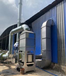 Colector de Polvo Industrial de Alta Eficiencia KELV, Filtro Horizontal para Olores y Gases Nocivos, Depurador de Agua con Ciclón de 10000 CFM - Product Image 5