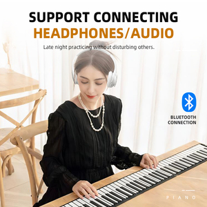 Hifing Meilleure Vente 61 Touches <span class=keywords><strong>Piano</strong></span> Numérique Électronique De Luxe Claviers Portables <span class=keywords><strong>Piano</strong></span> pour Débutants - Product Image 5