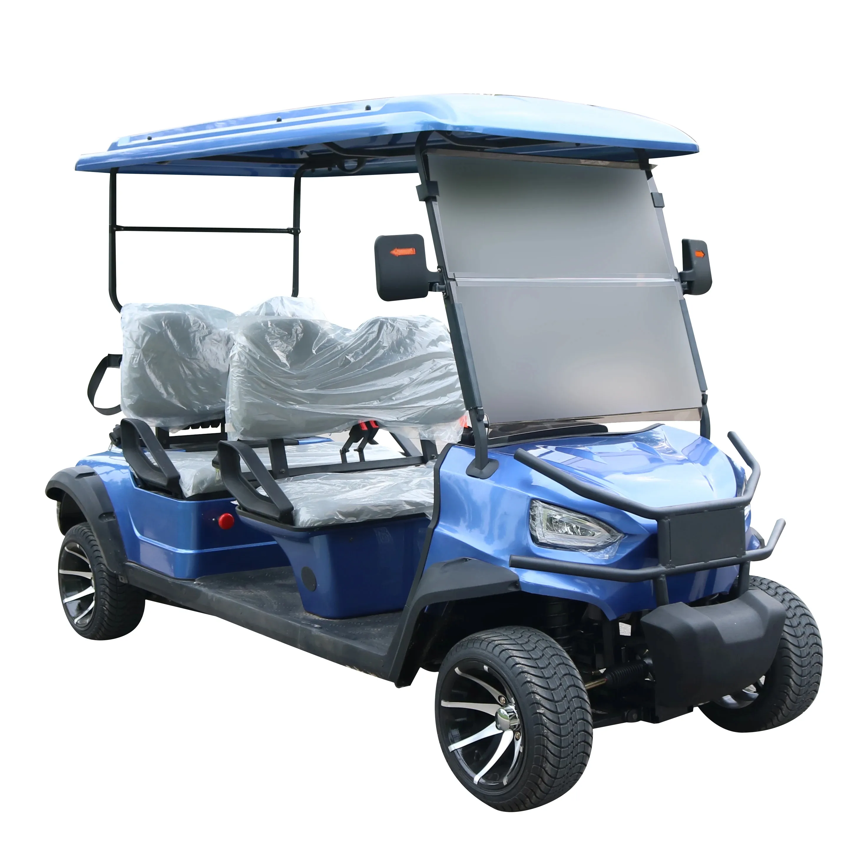 Voiturette de golf à essence 150CC 300CC 2 sièges Buggy CE approuvé Voiturette de golf à essence 4 places fabriquée en Chine