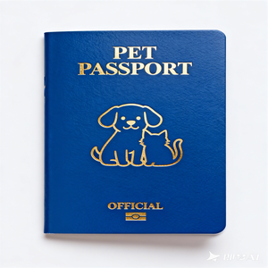 Libreta de Pasaporte Falsa con Lámina Dorada Personalizada con Impresión FD para Niños, Libreta de Pasaporte para Mascotas, Eventos Escolares, Viajes - Product Image 3