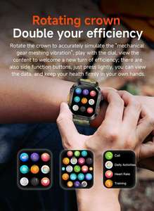 HT36 2025 GPS Sports Smart Watch Digital IP68 Flashlight 2.01\" TFT Health Tracking Heart Rate Music <b>Control</b> BT Calling IP67 - Product Image 5