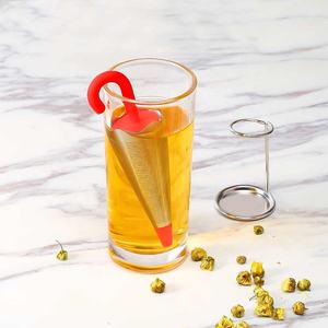 Infuseur à thé en acier inoxydable et silicone, ensemble à thé domestique, infuseur à thé en silicone créatif, sac à thé en silicone, parapluie - Product Image 2