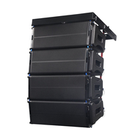 Haut-parleur de scène professionnel LA-5 2*10'' à matrice linéaire passive/active en néodyme avec double haut-parleur HF néodyme 1,7'' à haute pression sonore (SPL)