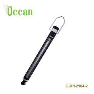 เครื่องชั่งแบบพกพา เครื่องชั่งสปริงอลูมิเนียม ไดนาโมมิเตอร์แบบสปริง 1N/100 กรัม พร้อมตะขอแขวน - Product Image 2