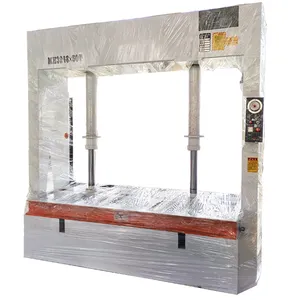 Máquina de prensado en frío para carpintería, chapa hidráulica automática para puerta de madera laminada