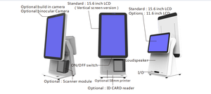 Nhà hàng thức ăn nhanh đặt hàng máy tự đặt hàng kiosk trong nhà hàng tự đặt hàng kiosk thanh toán cảm ứng thiết bị đầu cuối dịch vụ thanh toán - Product Image 2
