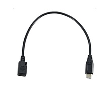 Kabel Data USB 3.1 Tipe C, Kabel Data Betina 5Pin, USB 2.0 Tipe C Male Ke Mikro USB