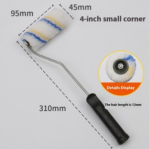 Rullo per Pittura Industriale Fai-<span class=keywords><strong>da</strong></span>-Te di Piccole Dimensioni in Materiale Poliestere Espanso con Manico in Plastica Senza Punti Ciechi per Rivestimenti - Product Image 6
