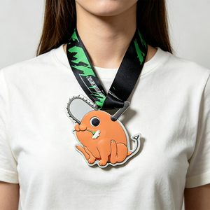 Médaille personnalisée en alliage de zinc plaqué émail souple 3D avec logo sur mesure pour collectionneurs d'anime et événements <span class=keywords><strong>manga</strong></span> - Vente en gros - Product Image 4