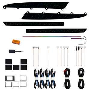 Juego de Luces Ambientales Interiores para Automóvil TMPRO de 64 Colores, Compatible con Toyota Vios/Yaris 2013-2022, Symphony LED, Accesorios de Actualización para Automóvil - Product Image 6