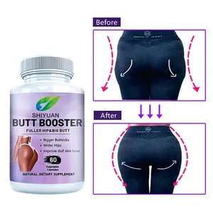 Factory Customized Large Buttocks And Buttocks Supplement Capsules Pure Natural Herbal Extract Halal