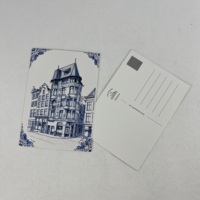 Tarjetas de Felicitación y Agradecimiento con Logotipo Floral de Doble Cara, Impresión de Tarjetas Pequeñas Personalizadas con Código QR, Texto de Flores Frescas, Pegatinas y Velas