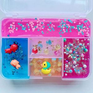Nouvelles éponges en slime Jelly Cube, slime cristallin 4 couleurs, argile en résine plastique, certifiées EN71 - Product Image 6