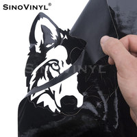 SINOVINYL Rollo de Vinilo Adhesivo Decorativo para Plotter, 100 Micras, Brillante y Mate, para Corte de Vinilo