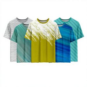 เสื้อยืดโพลีเอสเตอร์คุณภาพพรีเมียม 100% |   น้ำหนักเบา ระบายอากาศได้ดี ทนทาน เป็นมิตรกับสิ่งแวดล้อม แห้งเร็ว พิมพ์ลายแบบซับลิเมชั่น ผ้าเนื้อแน่น ยาว - Product Image 1