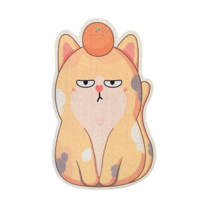 Cartoon Cat Wall <b>Scratch</b> <b>Pad</b> Fiber Pet Mat For Cats <b>Scratch</b> Resistant Rectangle All Seasons - Product Image 5