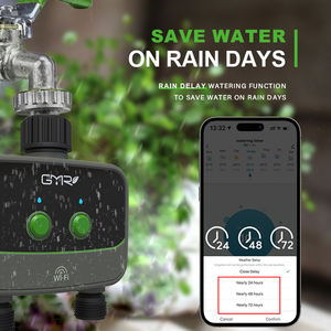 <span class=keywords><strong>Programmateur</strong></span> <span class=keywords><strong>d</strong></span>'<span class=keywords><strong>arrosage</strong></span> intelligent Wi-Fi à double sortie, contrôlé par application, écologique, automatique, pour tuyau <span class=keywords><strong>d</strong></span>'<span class=keywords><strong>arrosage</strong></span> de jardin, utilisation domestique, télécommandé, 2 piles AA - Product Image 4