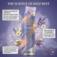 OEM ODM Bâtonnets de gelée de glycinate de magnésium, L-thréonate et citrate pour un sommeil profond, une relaxation musculaire et un soulagement du stress