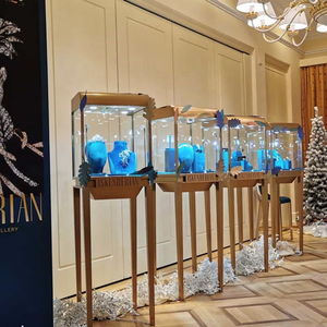 Gioielli di lusso negozio di idee di decorazione negozio di ottica di <span class=keywords><strong>design</strong></span> gioielli di vendita al dettaglio showroom display mobili orologio vetrina - Product Image 6