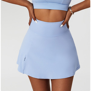 Vêtements de sport d'été pour femmes Jupe de tennis courte Jupe de sport à séchage rapide - Product Image 4