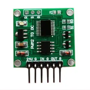 PWM to Voltage Module 0-5V 0-10V duty ratio linear conversion transmitter Internal chip processing electronic Board
