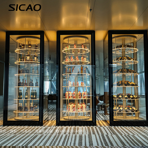 Sicao Oem High Quality <b>Wall</b> Mounted Built-in Different Size Customize Wine Cellar Design <b>Display</b> Cooler <b>Cabinets</b> Bar Jc-900a/b - Product Image 6