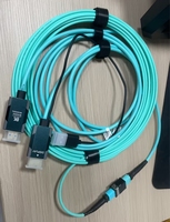 Câble à fibre optique blindé HDMI 2.1 vers MPO détachable DT-HF8MA-30, 48 Gbps, 8K 60 Hz