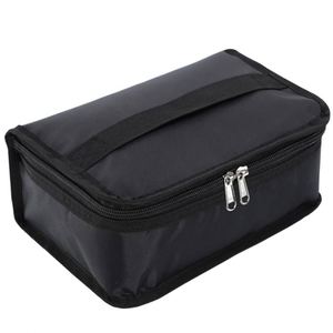 Sac Isotherme Portable de Luxe MiniCooler avec Poignée, Motif Lettres, Sac Fourre-tout Décontracté pour le Travail/École, en Feuille d'Aluminium et Tissu Oxford 600D - Product Image 1