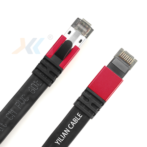 Ampkiem สายสื่อสาร <span class=keywords><strong>Cat8</strong></span> 40Gbps สายเคเบิ้ลอีเทอร์เน็ต SFTP สายแพทช์ RJ45 PVC ทองแดงมีความยาวให้เลือก - Product Image 4