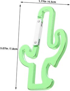 Llavero Abridor de Botellas de Cerveza Rectangular de Aleación Estilo Mexicano Ecológico con Logotipo Personalizado Impreso, Recuerdo Promocional con Mosquetón - Product Image 4