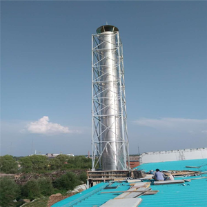 공장 공급 굴뚝형 타워 무추가 통신 타워 소형 열전소용 방풍 타워 - Product Image 3