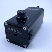 Nouveau ventilateur de barbecue rechargeable 3-12V à vitesse réglable en acier inoxydable pour fours à charbon et usage en camping, résistant à la corrosion