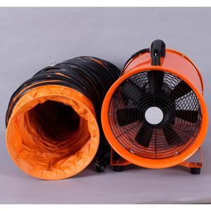 <span class=keywords><strong>Extractor</strong></span> de taller de ventilador axial de ventilador industrial portátil de 200mm con conducto de 5M - Product Image 2