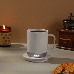 <span class=keywords><strong>Taza</strong></span> de café autocalentable con control de temperatura <span class=keywords><strong>inteligente</strong></span> con batería más cálida para uso en la oficina - Product Image 5