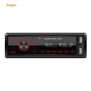 Autoradio 12v 1Din dokunmatik tuşları araba Video radyo BT araba Stereo In-dash MP3 çalar telefon AUX-IN / FM/USB/radyo