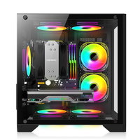 Ordinateur de bureau de jeu remis à neuf, PC de jeu R5 1500X avec carte graphique RX 580, RAM 16 Go, SSD 256 Go