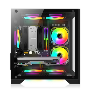 Computadora de Escritorio <span class=keywords><strong>para</strong></span> Juegos, <span class=keywords><strong>PC</strong></span> Reacondicionada <span class=keywords><strong>para</strong></span> Juegos R5 1500X con Tarjeta Gráfica Rx 580, RAM de 16 GB, SSD de 256 GB - Product Image 6