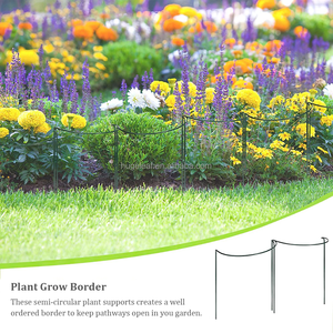 Soporte de Metal Semicircular para Plantas de Jardín, Estaca para Tomates, Rosas, Enredaderas - Product Image 6