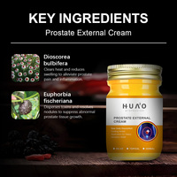 HUAO krim Oles prostat profesional, Gel pendingin Herbal alami Dioscorea Euphorbia ekstrak perawatan pribadi pria untuk
