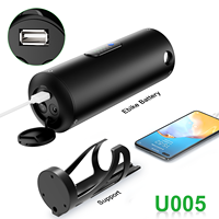 Batterie de vélo électrique 48V 10.5Ah, batterie de vélo 36V 7Ah, batterie portable noire en forme de bouteille d'eau pour vélo électrique