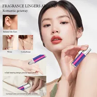 Parfum portable en roll-on pour hommes et femmes, senteur florale longue durée, brume corporelle moderne et luxueuse pour usage quotidien