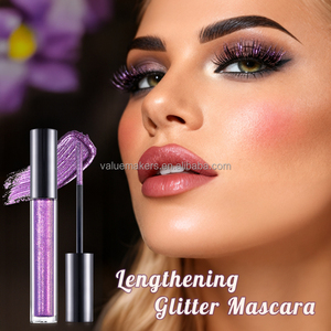 <span class=keywords><strong>Mascara</strong></span> à cils scintillant <span class=keywords><strong>de</strong></span> luxe argenté rose, hautement pigmenté, avec logo personnalisé, effet duo-chrome, best-seller - Product Image 3