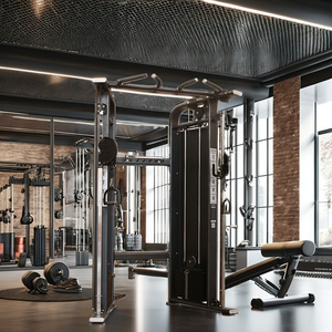 Machine Smith d'entraînement professionnelle réglable de qualité supérieure en acier pour exercices de pectoraux L8017 – Le meilleur de Chine - Product Image 3