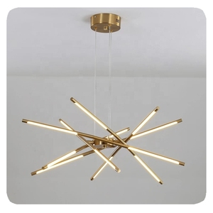 Lampadario a LED in oro nordico moderno in ferro lampada a sospensione per soggiorno sala da pranzo cucina camera da letto Loft decorazione per la casa - Product Image 2