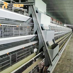 Automatische Een Type 10000 Vogels 20000 Vogels Gevogelte Boerderij Batterij Kip Kooi Voor Koop In Ghana - Product Image 2